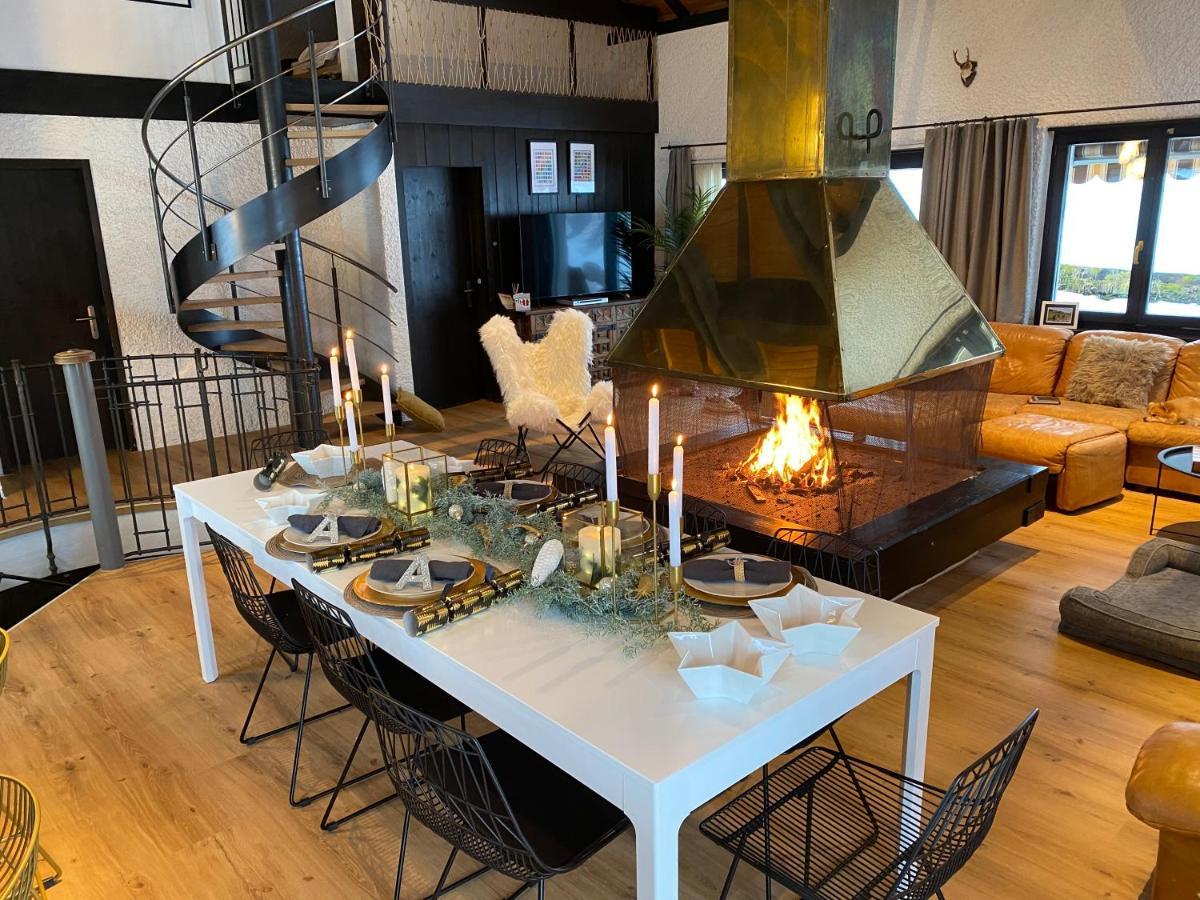 Beautiful Chalet On The Piste In Swiss Alps Alt St. Johann 外观 照片